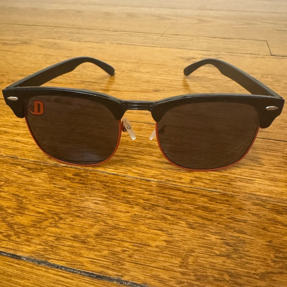 Black with red accent Dickinson Sunglasses. VGUC